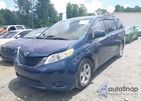 2012 Toyota Sienna Le V6 8 Passenger из США, поврежденный, VIN 5TDKK3DC8CS205172